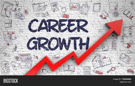 Career Growth Drawn On Image And Photo Free Trial Bigstock