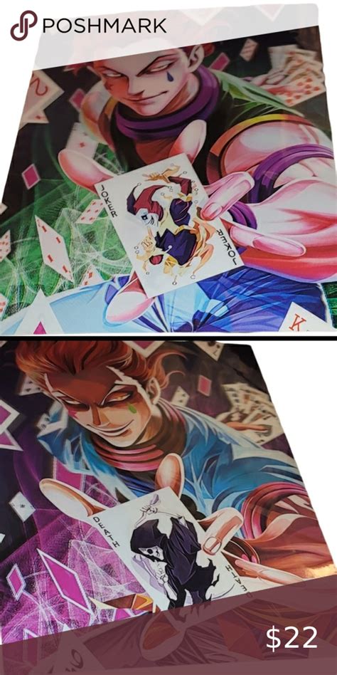 Hxh Hisoka 3d Holographic Lenticular Anime Poster Change Picture