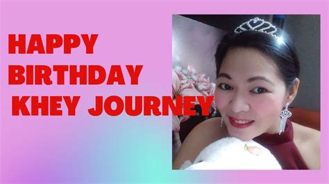 surprised happy birthday our queen khey journey youtube