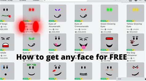 How To Get Free Faces On Roblox 2020working Promo Code Roblox