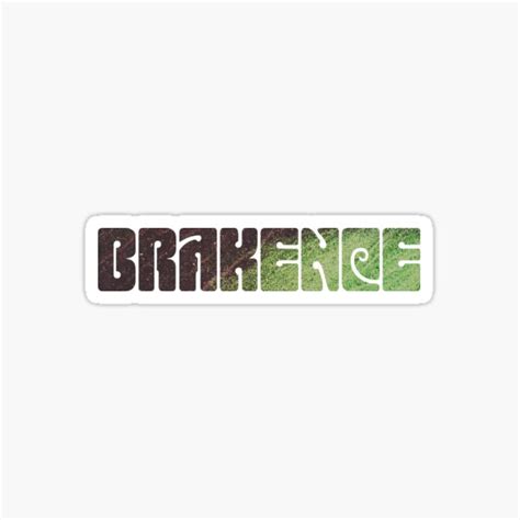 Brakence Text V5 Sticker For Sale By Thesouthwind Redbubble