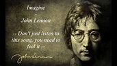 John Lennon _ Imagine ( Official Lirik ) - YouTube