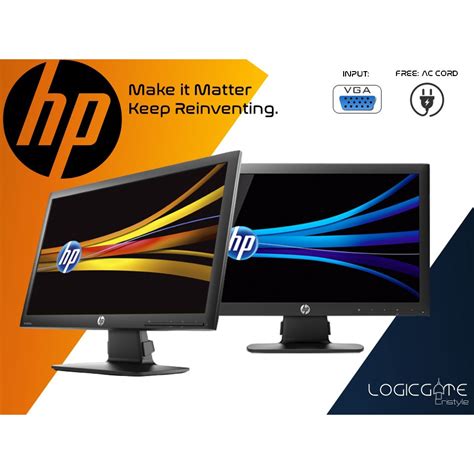 Hp 19 Wide Led Monitor Free Ac Cord Shopee Philippines