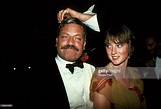 Oliver Reed and girlfriend Josephine Burge circa 1981 in New York ...