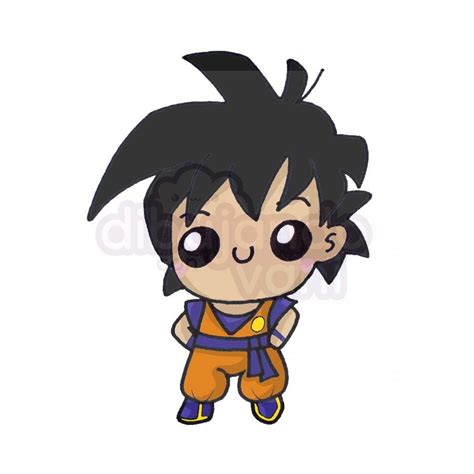 Las Mejores 120 Como Dibujar A Goku Kawaii Jorgeleonmx