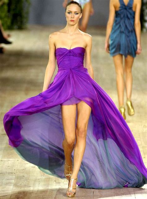 Emanuel Ungaro Chiffon Party Dress Fancy Dresses Fashion