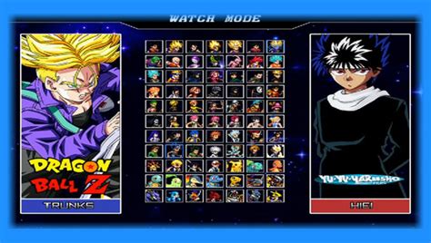 The gameplay is dynamic, technical and intense, with the crazy sensations you'd get on a console fighting game. Animes All Stars Mugen - Mugen Download | GO GO Free Games