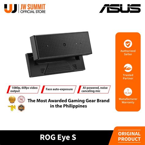 Asus Rog Eye S Full Hd 60 Fps With Ai Powered Noise Canceling Mic