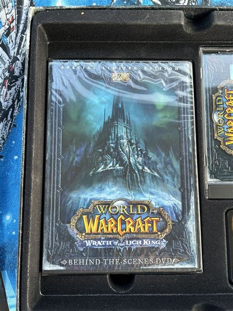World Of Warcraft Wrath Of The Lich King Collectors Edition Box 100