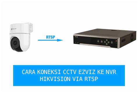 Cara Add Atau Menambahkan Cctv Ezviz Ke Nvr Hikvision Via Rtsp