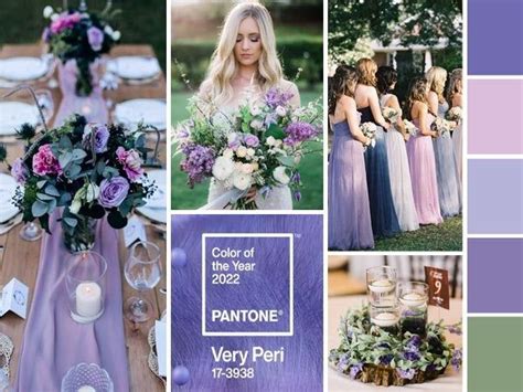 Very Peri Wedding Ideas Inspired By Pantone Color Of The Year 2022 In