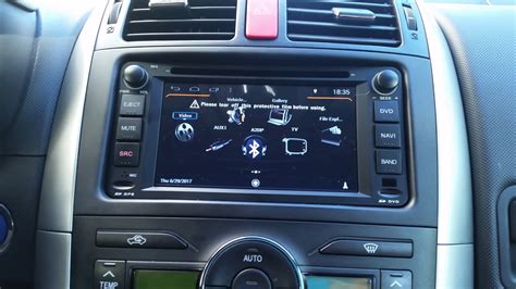 Toyota Bilstereo Corolla Rav Hilux Avensis Monterat Android Youtube