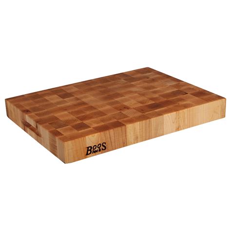 John Boos Reversible End Grain Maple Chopping Block