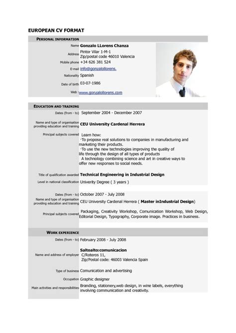 Check out the free resume templates word that look like photoshop designs. Canadian Cv Format Pdf - planner template free