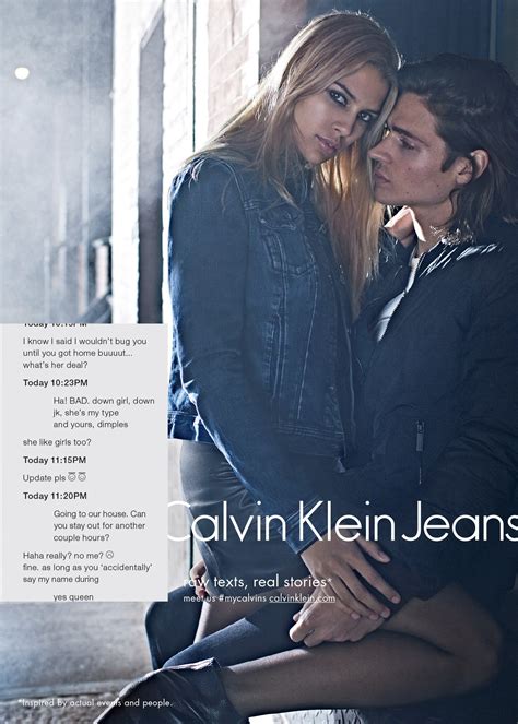 Ad Campaign Calvin Klein Jeans F W By Mario Sorrenti Fashionights