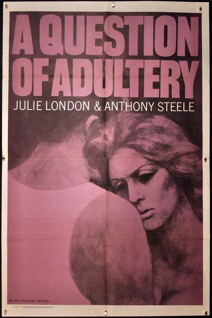 The Question Of Adultery One Sheet Movie Posters Limited Runs