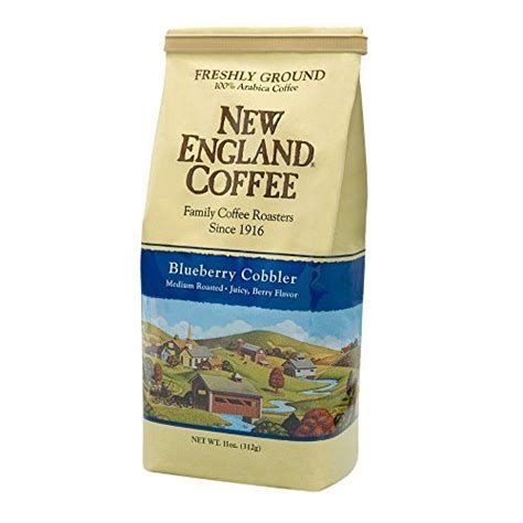 New England Ground Coffee Blueberry Cobbler 11 Oz Bag Pack Of 2
