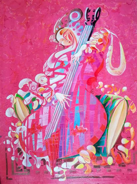 Melody Oil Painting By Anahit Mirijanyan Armenian Art