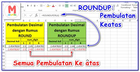 Cara Pembulatan Ke Atas Di Excel Nalar Berita