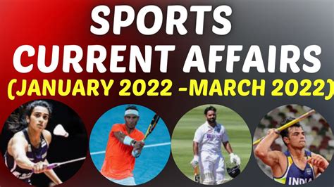 Sports Current Affairs 2022 YouTube