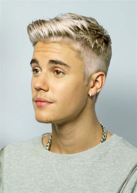 Justin bieber unveils new blonde hair. Justin Timberlake | Justin Bieber's Blonde Ambition