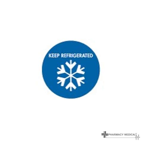 Keep Refrigerated Prescription Alert Stickers Alert Stickers
