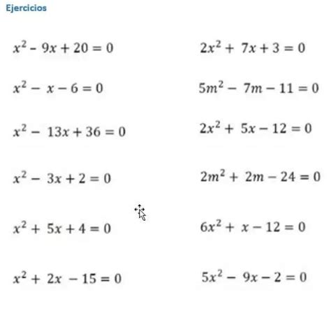 Formula General Ecuaciones Segundo Grado Brainlylat