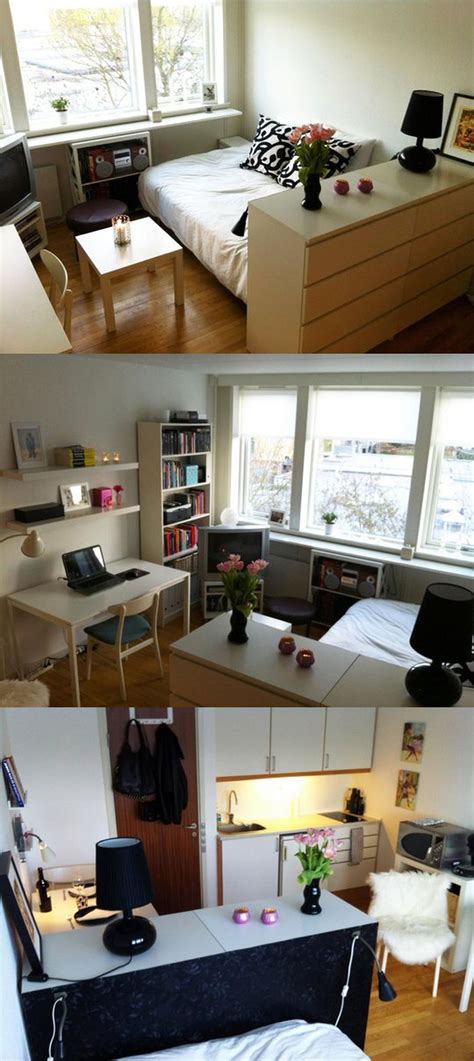 Awesome Tiny Studio Apartment Layout Inspirations 108
