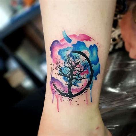 1001 Ideas For A Beautiful Watercolor Tattoo You Can Steal Small Watercolor Tattoo