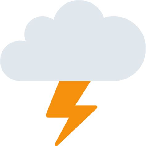 🌩️ Cloud With Lightning Emoji 1 Click Copy Paste
