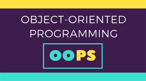 Object Oriented Programming Oop