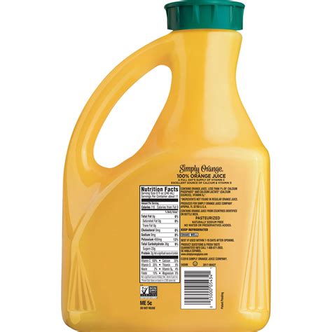 30 Simply Orange Juice Ingredients Label Labels Design Ideas 2020
