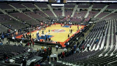 Section 105 At The Palace Of Auburn Hills Detroit Pistons The