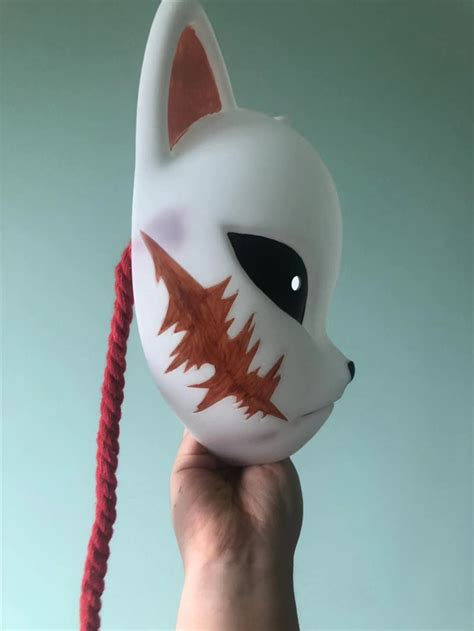 Demon Slayer Kimetsu No Yaiba Mask Kamado Tanjirou Cosplay Costume Fox