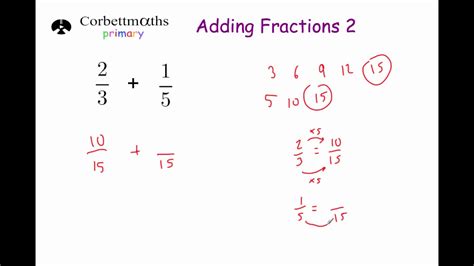 It is a bit harder to add fractions with unlike denominators than with like denominators. How To's Wiki 88: How To Add 2 Fractions With Different Denominators