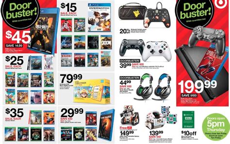 Black Friday 2018 Target Gaming Deals For Xbox One Ps4 And Switch