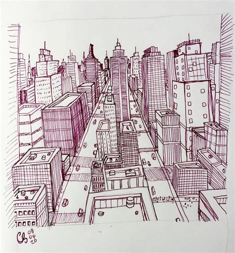 One Point Perspective Art