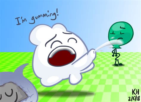 Rule 34 Animate Inanimate Balloony Bfb Balls Battle For Dream Island Bodily Fluids Cloudy