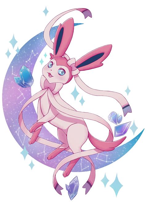 Sylveon By Gaëlle Zulberty Cute Pokemon Pictures Cute Pokemon