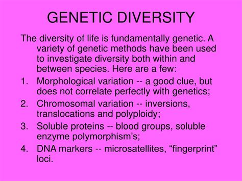 Ppt Conservation Genetics Powerpoint Presentation Free Download Id