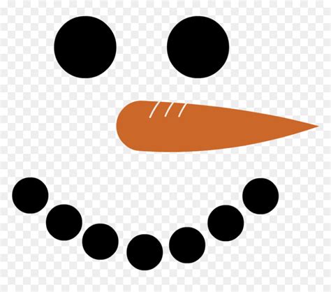 Snowman clipart face vectors (137). Free Svg Snowman Face - Cricut Snowman Face Svg, HD Png ...