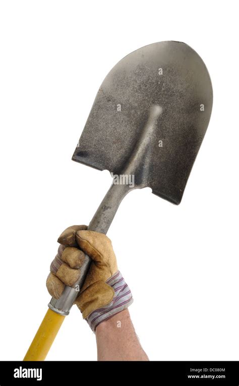 Holding A Spade Hi Res Stock Photography And Images Alamy