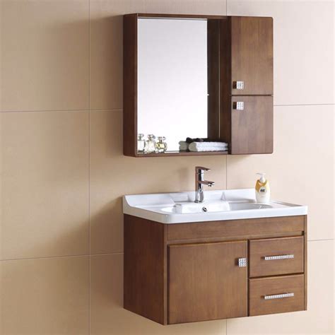 Shop bathroom cabinet & under sink storage today. Bathroom Counter Wash Basin Wooden Cabinet - Buy Wooden ...