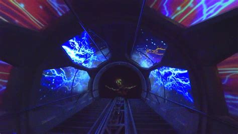 Space Mountain Ghost Galaxy 2018 Full Ride Disneyland Youtube