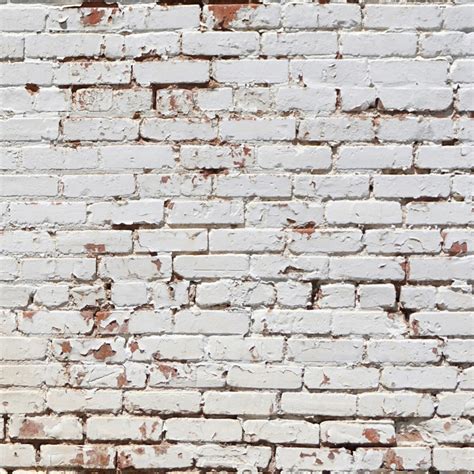 White Painted Brick Wall Vinyl Photography Backdrop For Studios Click