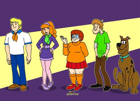 The Scooby Doo Gang By Tmntsam On Deviantart
