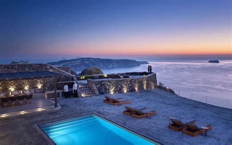 Luxury Villa Alhena In Santorini Megalochori Santorini Island Greece