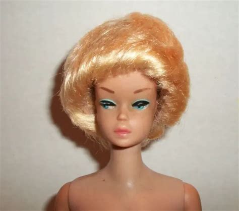 S Vintage Barbie Clone Light Blonde Fashion Queen Wig Only No Doll F Picclick