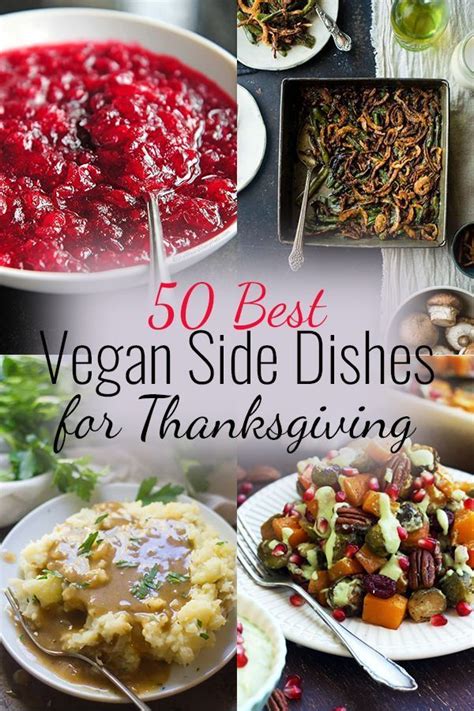 You can make as elaborate or simple as you like. Top-50 Vegan Side Dishes to serve at your Thanksgiving or Christmas dinner table! Veganized ...