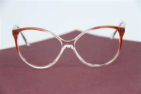 vintage lizon christine clear gradient red women s eyeglasses optical frame eyeworld market